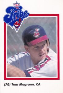 Tom Magrann 1990 baseball card