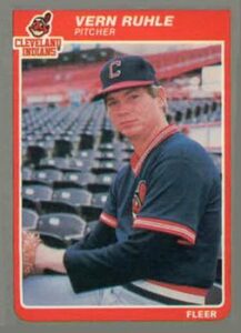 Vern Ruhle 1985 Fleer Baseball Card