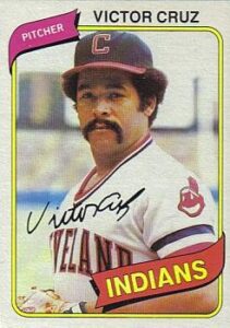 Victor Cruz 1980 Topps Baseball Card