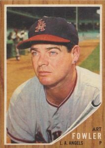 Art Fowler 1962 Topps Baseball Card