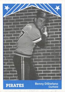 Benny Distefano 1983 minor league baseball card