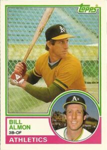 Bill Almon 1983 Topps Baseball Card