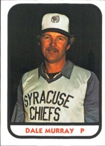 Dale Murray 1981 minor league baseball card