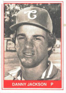 Danny Jackson 1982 minor league baseball card