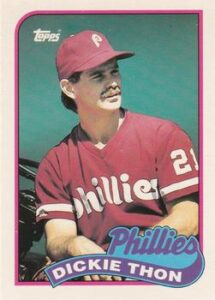Dickie Thon 1989 Topps Baseball Card