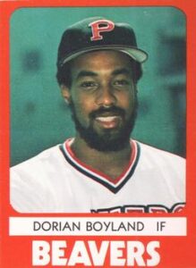 Doe Boyland 1980 minor league baseball card