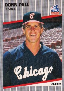 Donn Pall 1989 Fleer Baseball Card