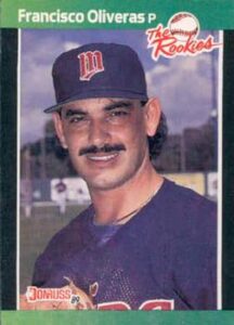 Francisco Oliveras 1989 Donruss Baseball Card