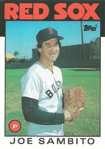 Joe Sambito 1986 Topps Baseball Card