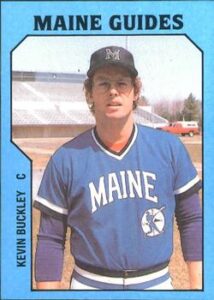 Kevin Buckley minor league baseball card