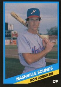 Ron Roenicke 1988 minor league baseball card
