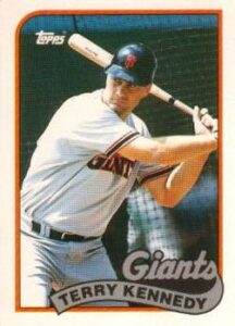 Terry Kennedy 1989 Topps Baseball Card