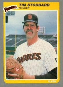 Tim Stoddard 1985 Fleer Baseball Card