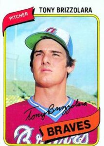 Tony Brizzolara 1980 Topps Baseball Card