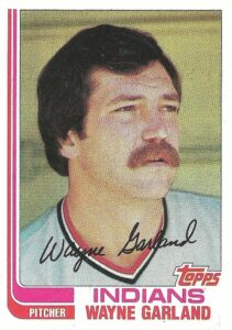 Wayne Garland 1982 Topps Baseball Card