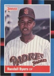 Randy Byers 1988 Donruss Baseball Card
