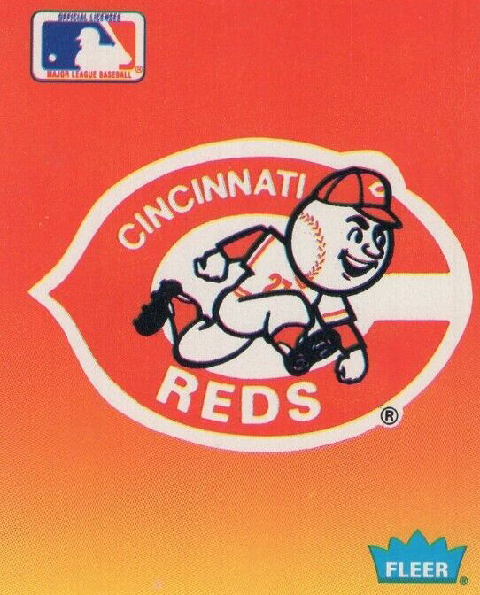 1981 Cincinnati Reds fleer sticker