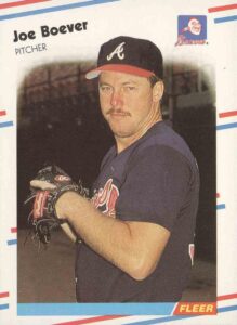 Joe Boever 1988 Fleer Baseball Card