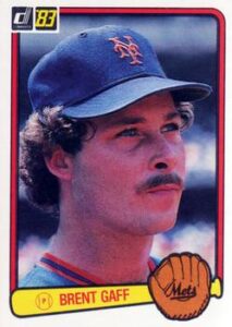 Brent Gaff 1983 Donruss Baseball Card