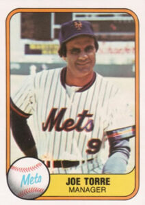 Joe Torre 1981 Fleer Baseball Card
