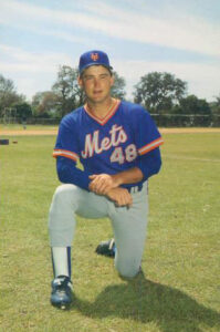 Randy Myers 1986 Barry Colla Baseball Card
