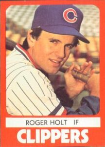 Roger Holt 1980 Minor League Baseball Card
