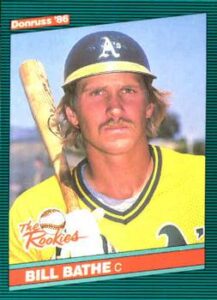 Bill Bathe 1986 Donruss Baseball Card