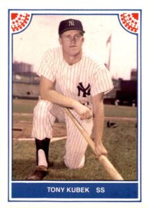 Tony Kubek 1987 baseball card