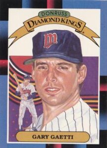 Gary Gaetti 1988 Diamond King Baseball Card